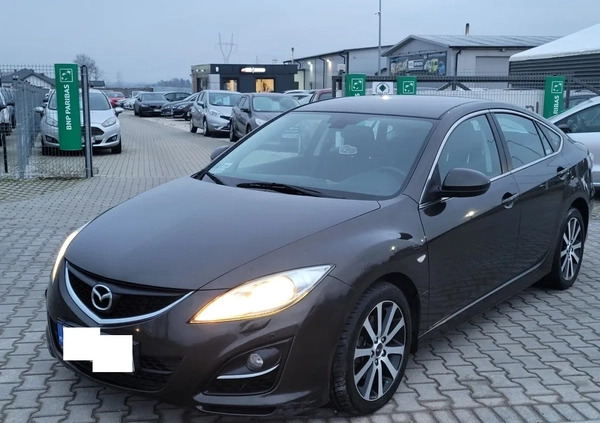 Mazda 6 cena 24990 przebieg: 190000, rok produkcji 2011 z Kutno małe 407